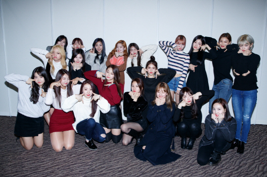 MAMA 리허설 중인 트와이스와 IOI | 인스티즈