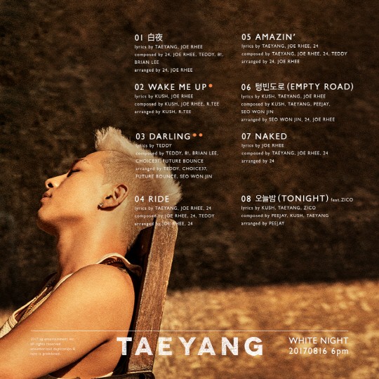 taeyang wake me up lyrics