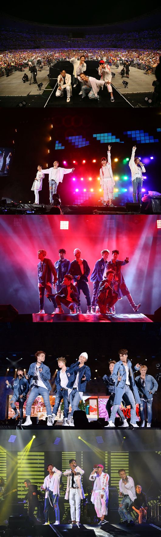 YG LIFE – BIGBANG and iKON Appear in “a-nation” Enthralling 55,000