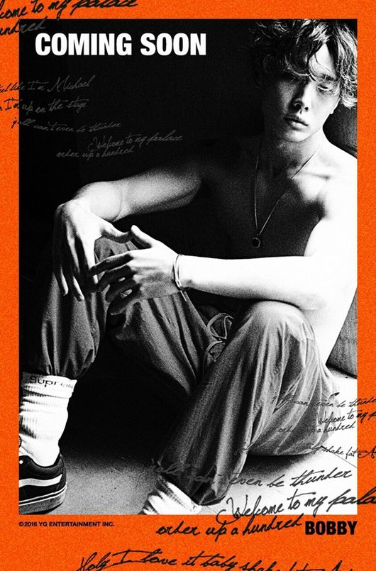 YG LIFE – iKON成员BOBBY裸上半身散发“野性美” 公开第二波个人预告照