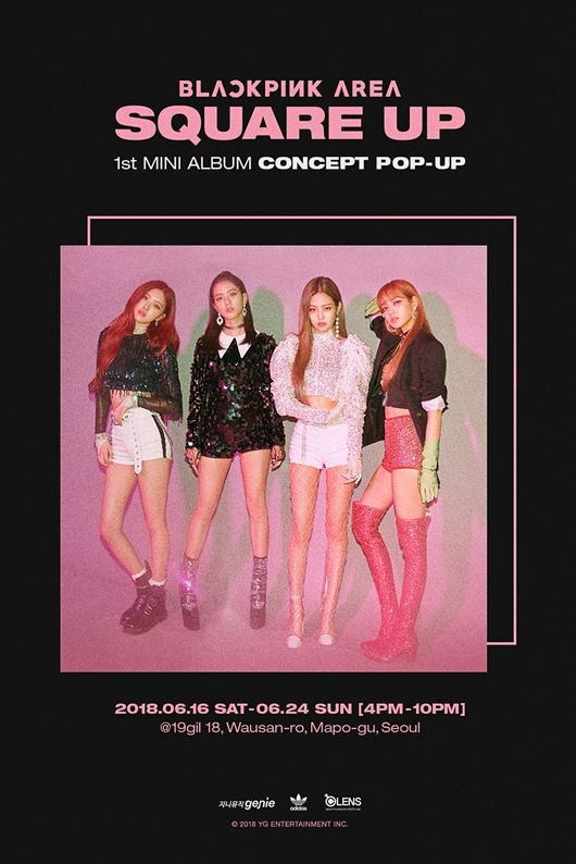 YG LIFE – 'Comeback' BLACKPINK Will Open 'SQUARE UP' Concept Pop