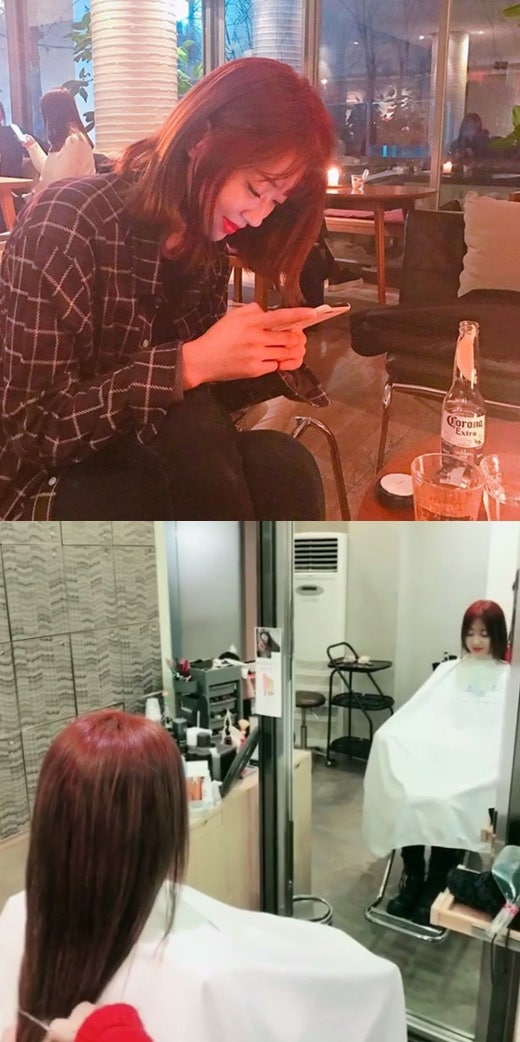 "긴 머리 싹둑 자르고"…나인뮤지스 경리, 단발로 깜짝 변신 | 인스티즈