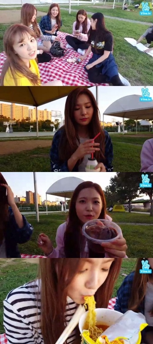 레드벨벳이 먹는 라면 | 인스티즈