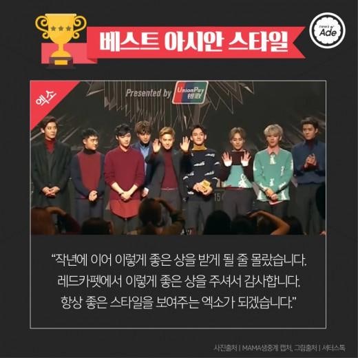 2015 MAMA 수상자들 수상소감 | 인스티즈