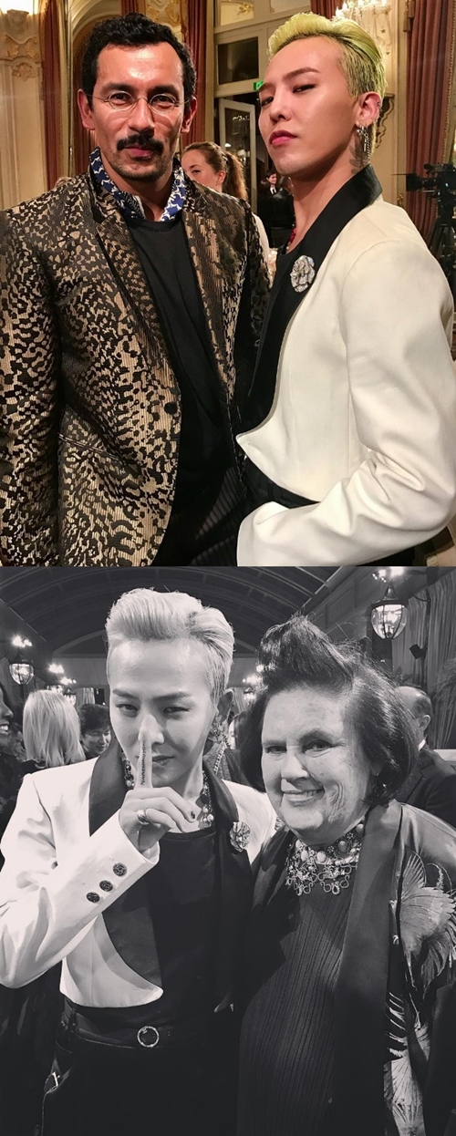 YG LIFE – G-DRAGON Reveals Pictures Taken with Haider Ackermann