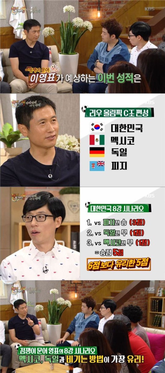 이번 올림픽 이영표의 예언 | 인스티즈
