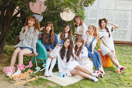 [스타캐스트] 러블리즈가 손그림으로 전하는 사랑 가득한 메시지♥ 2017년은 러블리즈가 책임진다! | 인스티즈