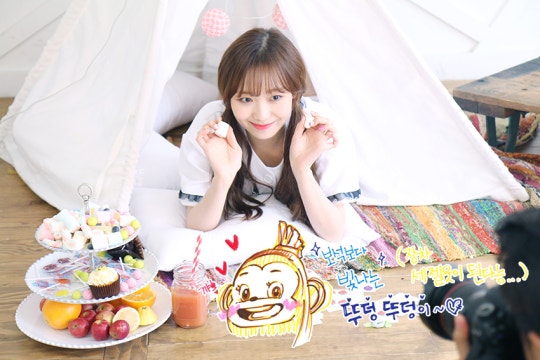 [스타캐스트] 러블리즈가 손그림으로 전하는 사랑 가득한 메시지♥ 2017년은 러블리즈가 책임진다! | 인스티즈
