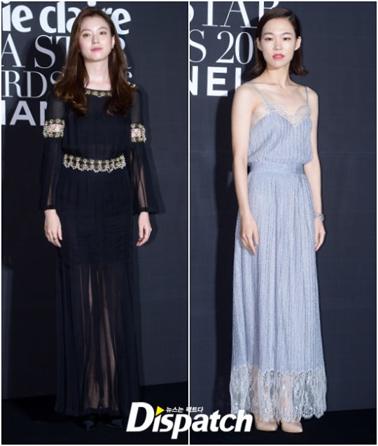 [현장포토] "시크 vs 청순"…한효주·한예리, 극과극 드레스 | 인스티즈
