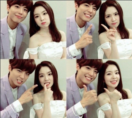 뮤뱅에서 우결찍는 박보검·아이린의 특급 셀카 모음집 | 인스티즈